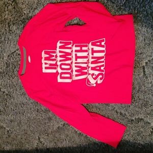 S(6/7) I'm Down with Santa red shirt